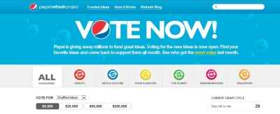 Pepsi Vote Now