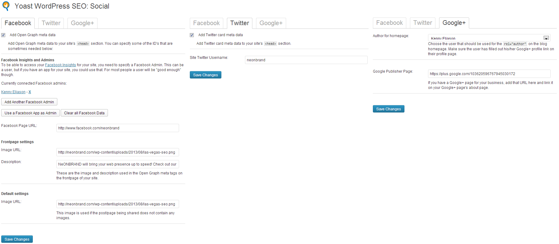 Yoast WordPress SEO: Social