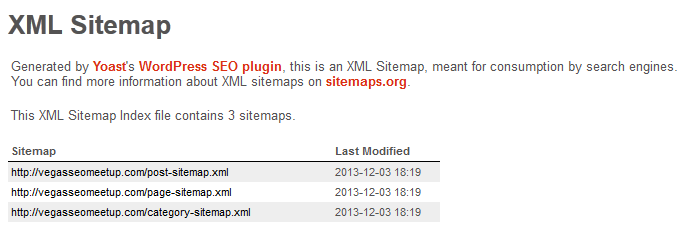 XML Sitemaps