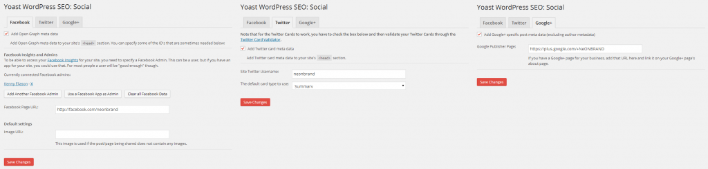 Yoast WordPress SEO Social