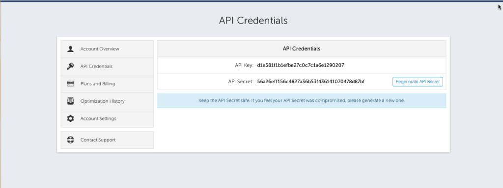 Kraken API Credentials
