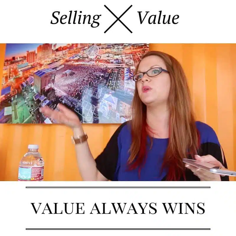 Selling vs Creating Value on Social Media 