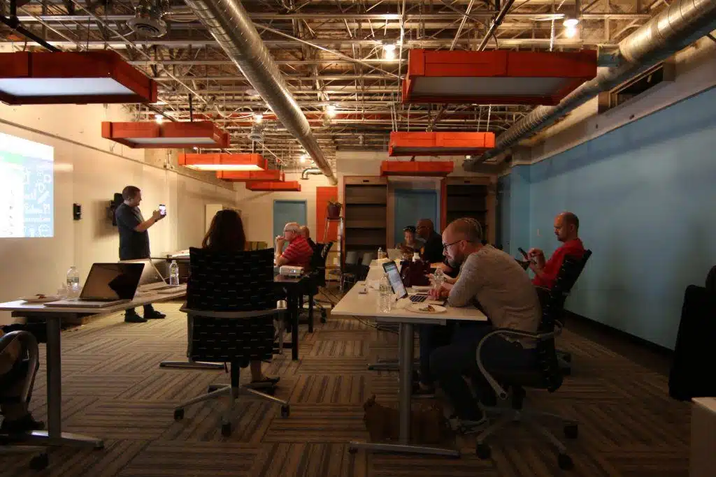 Social Media Meetup on Instagram - Crowd in audience