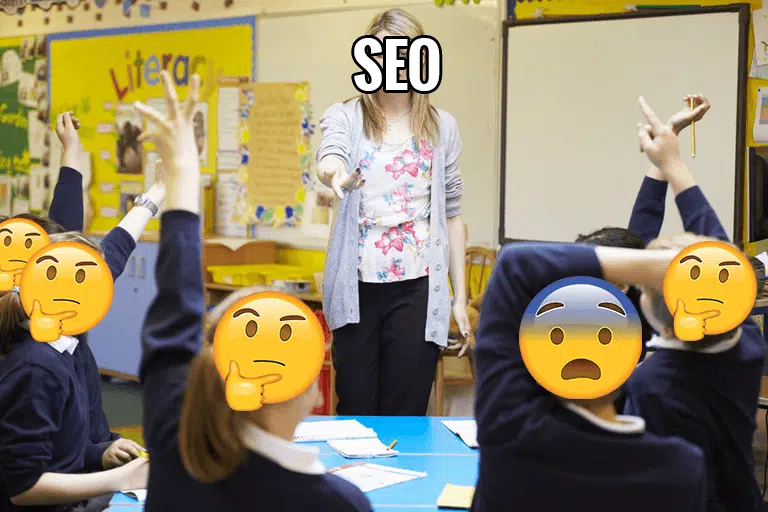 Learning SEO can be a little challenging