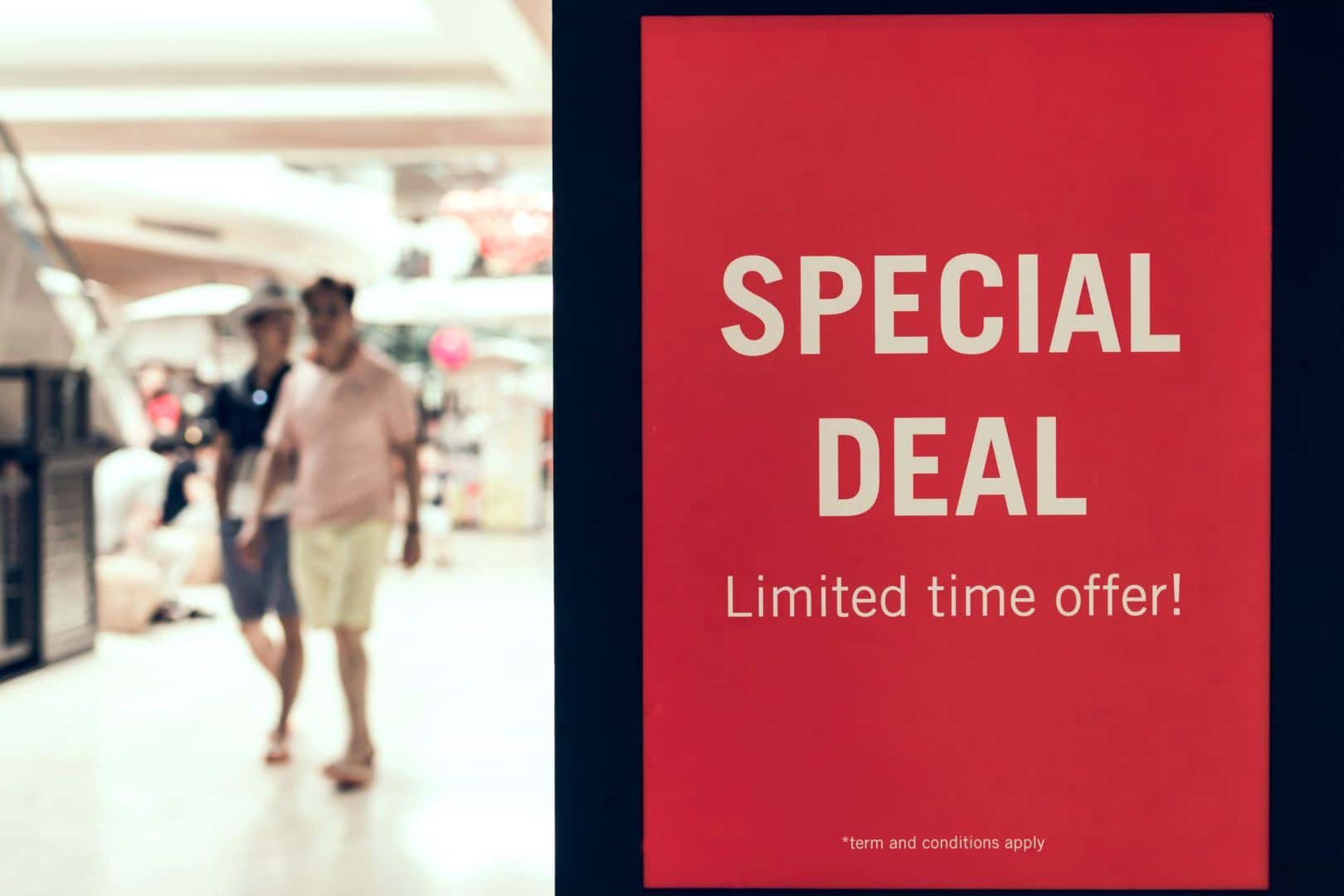 Limited Time Only Sale
