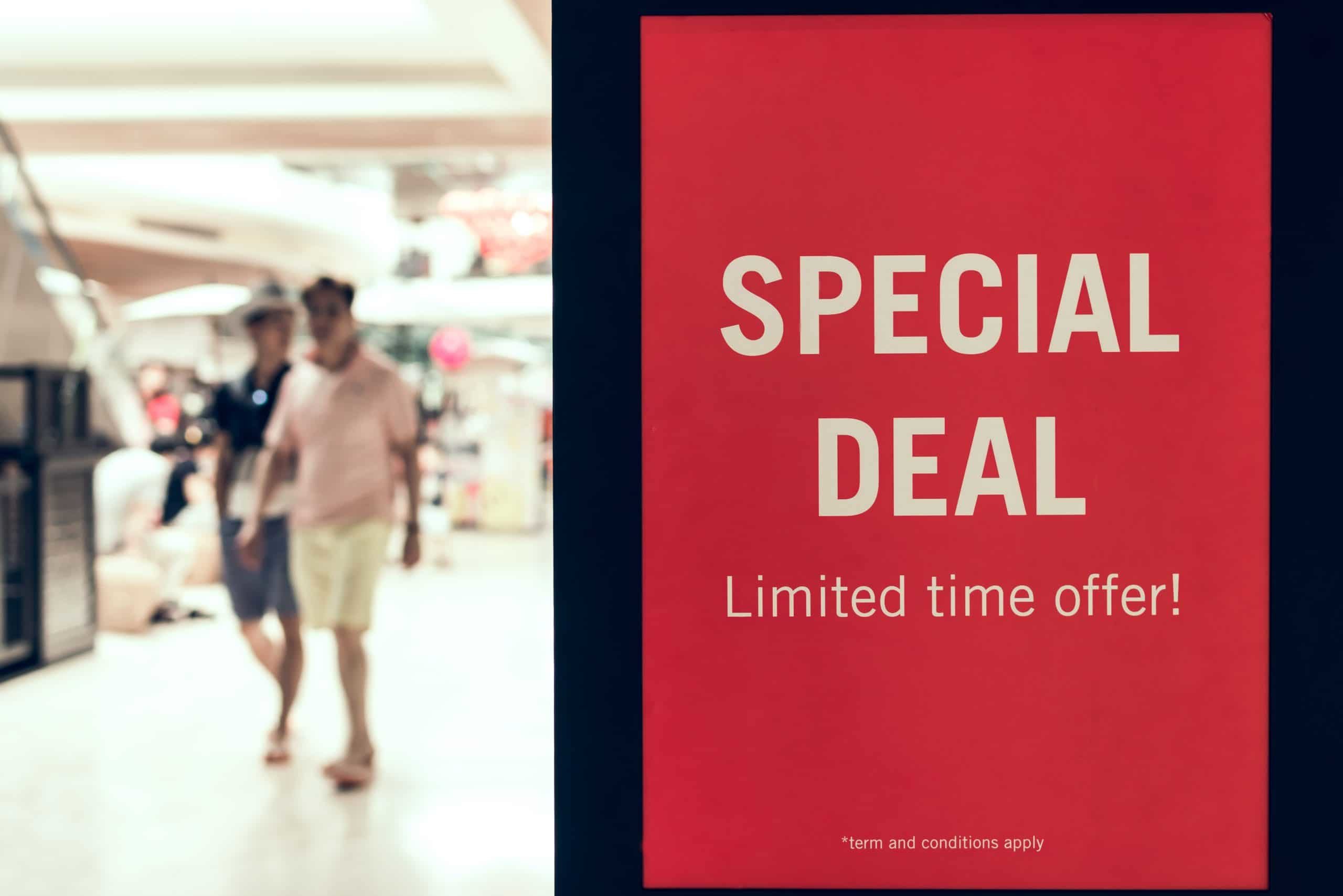 Limited Time Only Sale